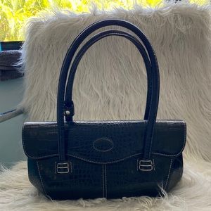 Black Leather TOD’s purse